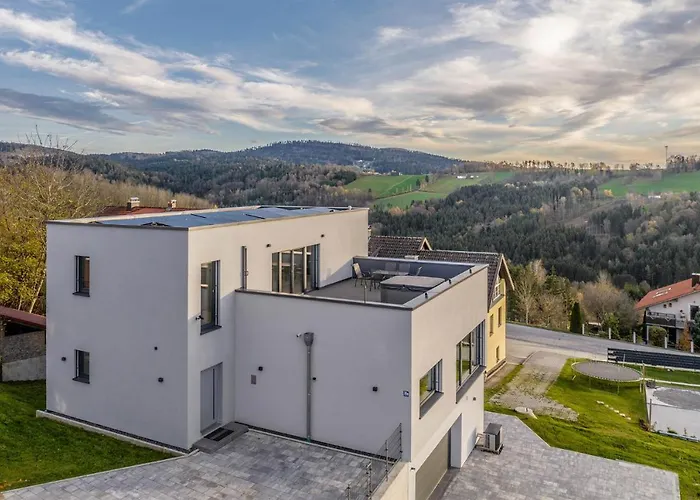 Moderne Mit Whirlpool Und Heimkino Vila Waldkirchen