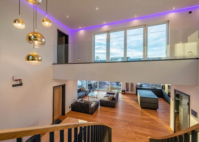 Moderne Mit Whirlpool Und Heimkino Villa Waldkirchen
